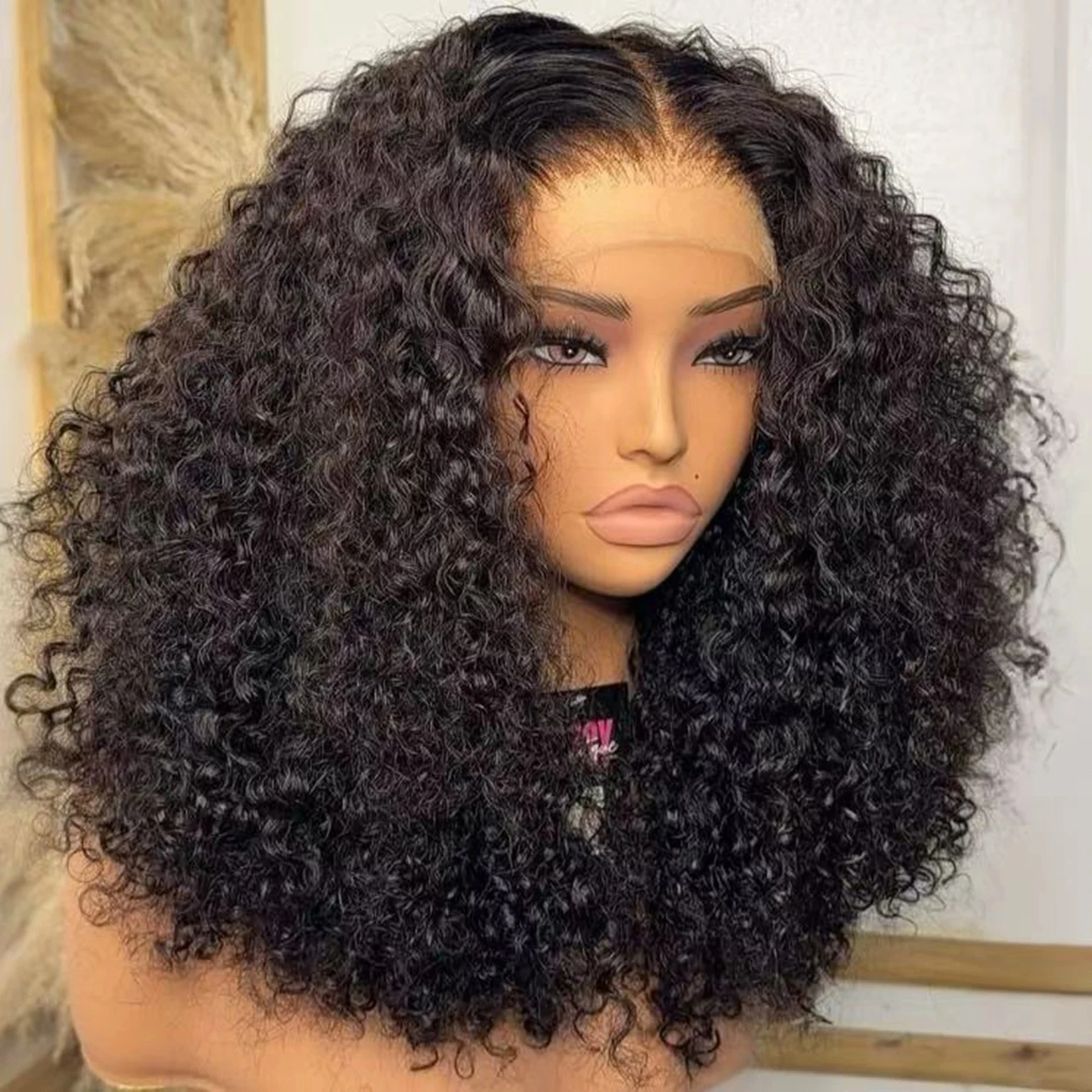 Glueless Wear And Go Human Hair Wig - Peluca con frente de encaje de