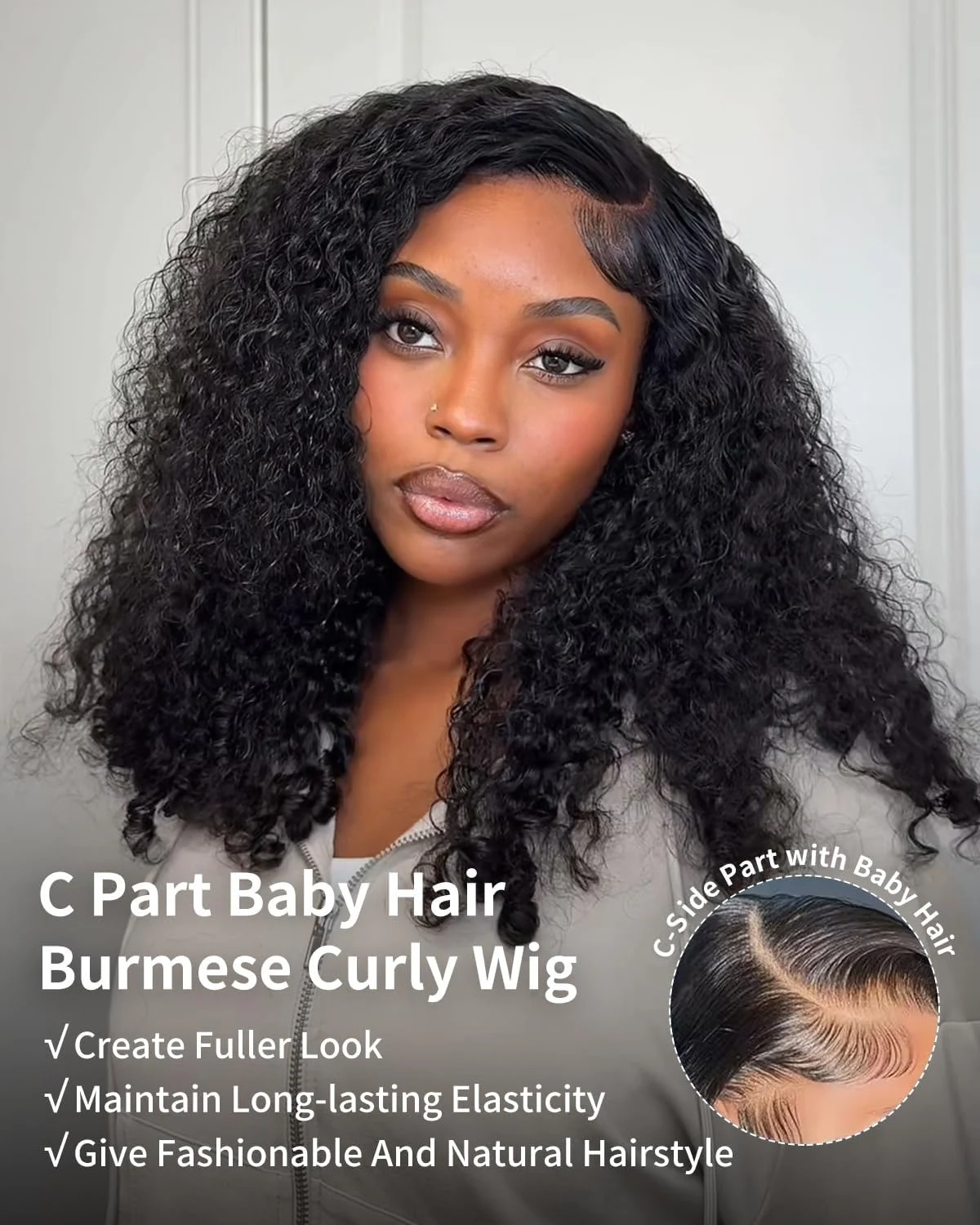 Peluca con frente de encaje de - Glueless Wear And Go Human Hair Wig reseña y precio