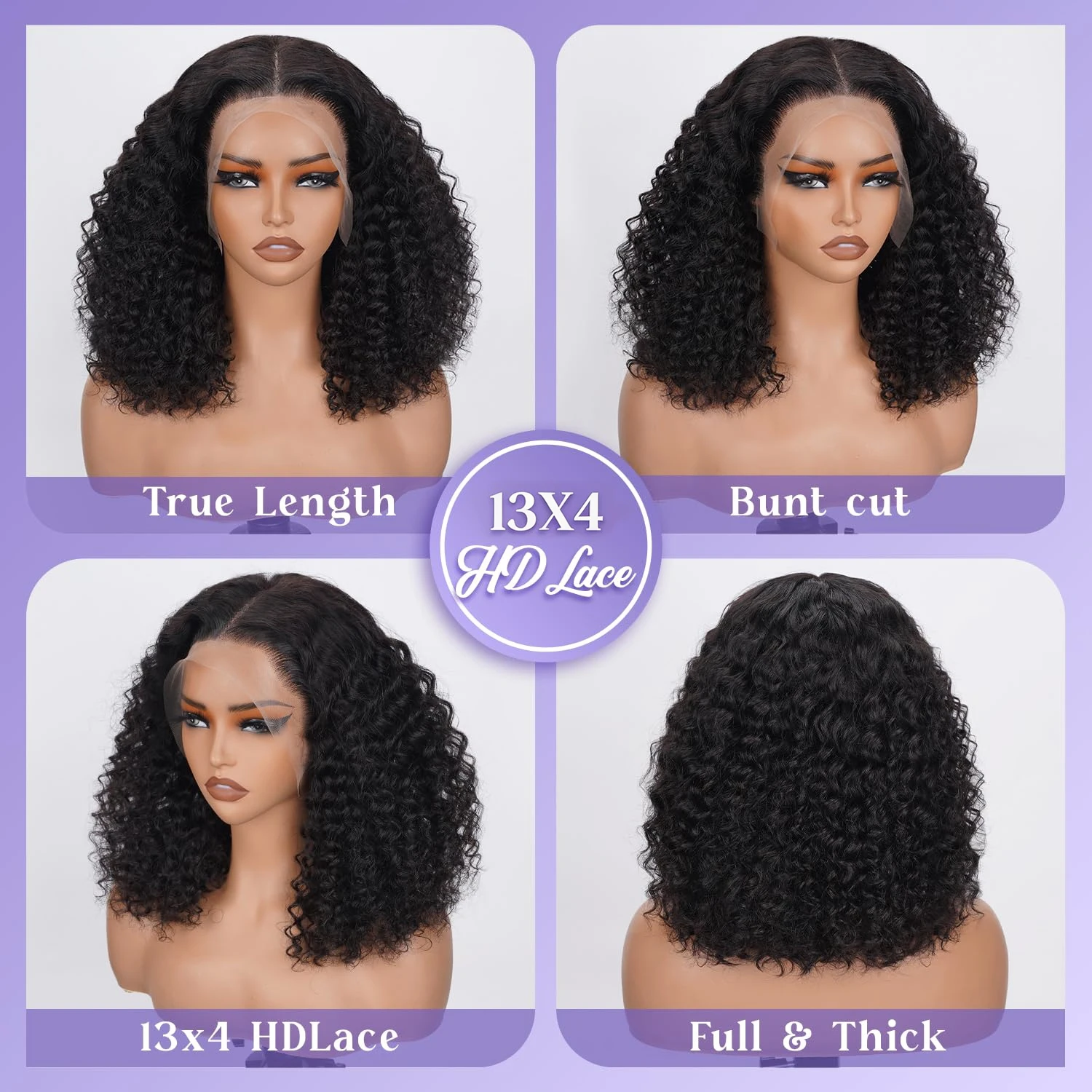 Peluca con frente de encaje de - Glueless Wear And Go Human Hair Wig reseña y precio