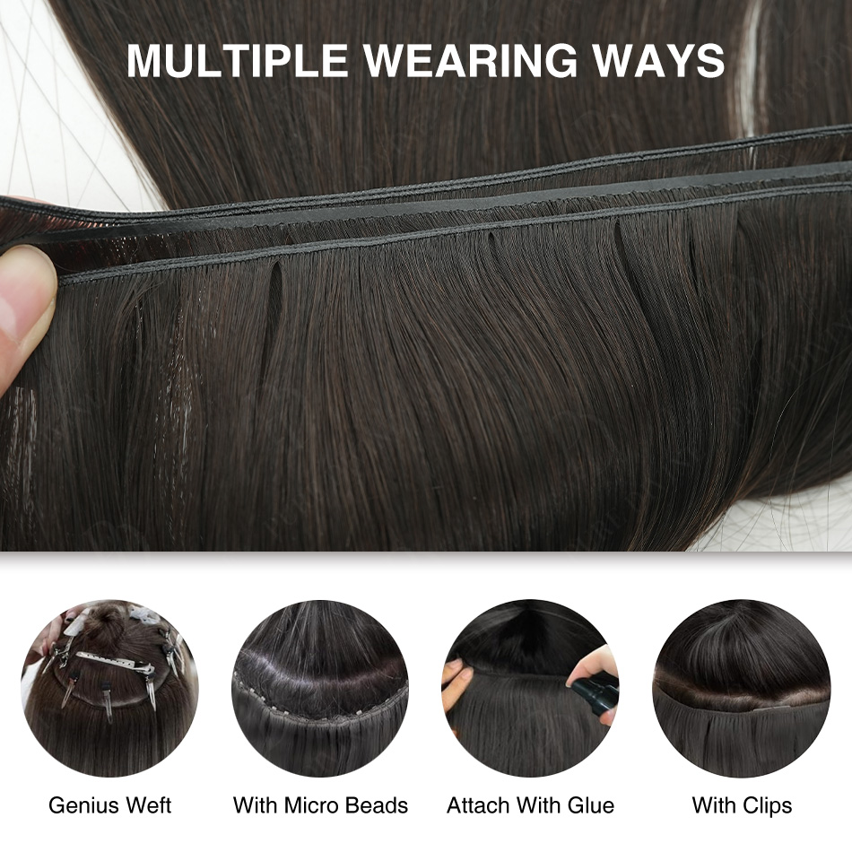 Extensiones de Cabello Humano  - Invisible Tape In Extensions Real Hair reseña y precio