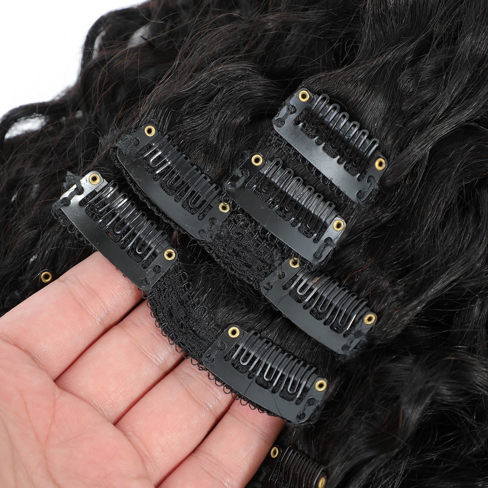 Extensiones de Cabello Humano  - Seamless Clip In Hair Extensions Human Hair reseña y precio