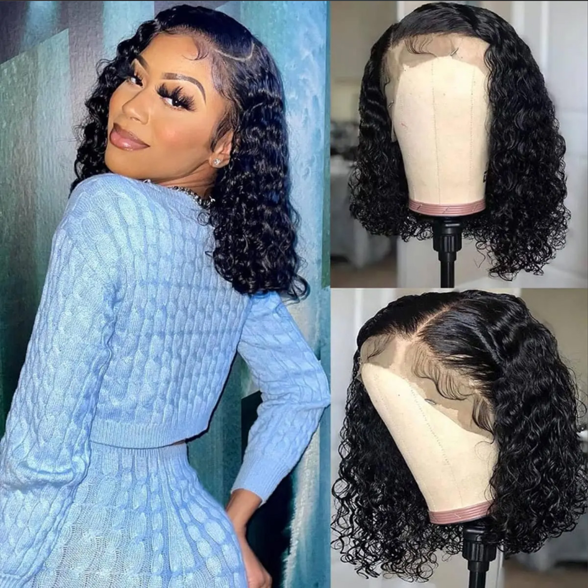 Pelucas de Cabello Humano con  - Glueless Wear And Go Human Hair Wig reseña y precio