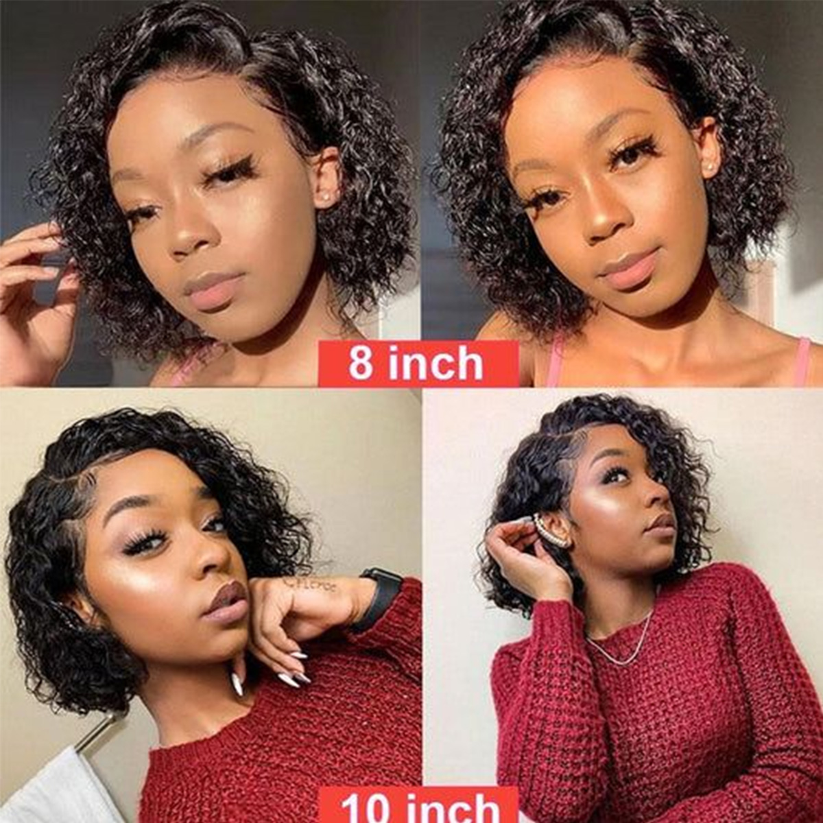 Pelucas de Cabello Humano con  - Glueless Wear And Go Human Hair Wig reseña y precio