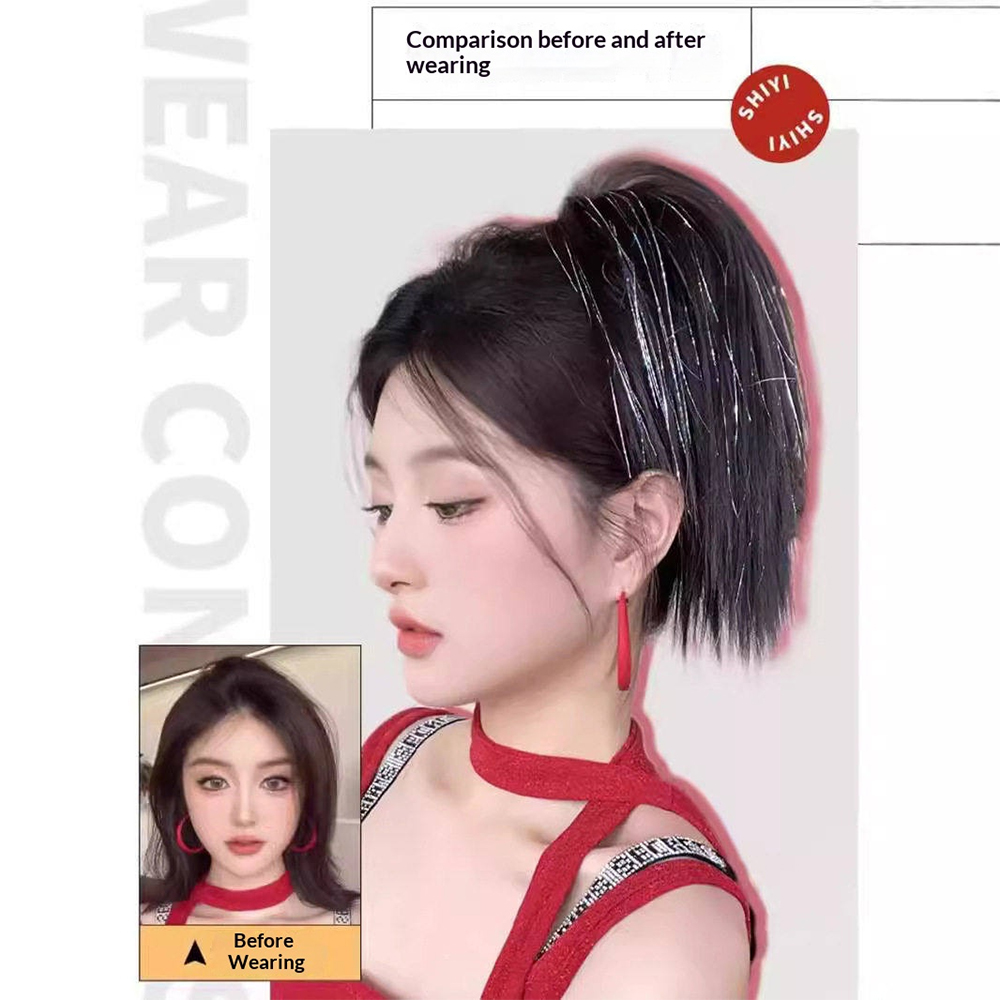Extensión de Cola de Caballo S - Claw Clip Messy Bun Hair Piece reseña y precio